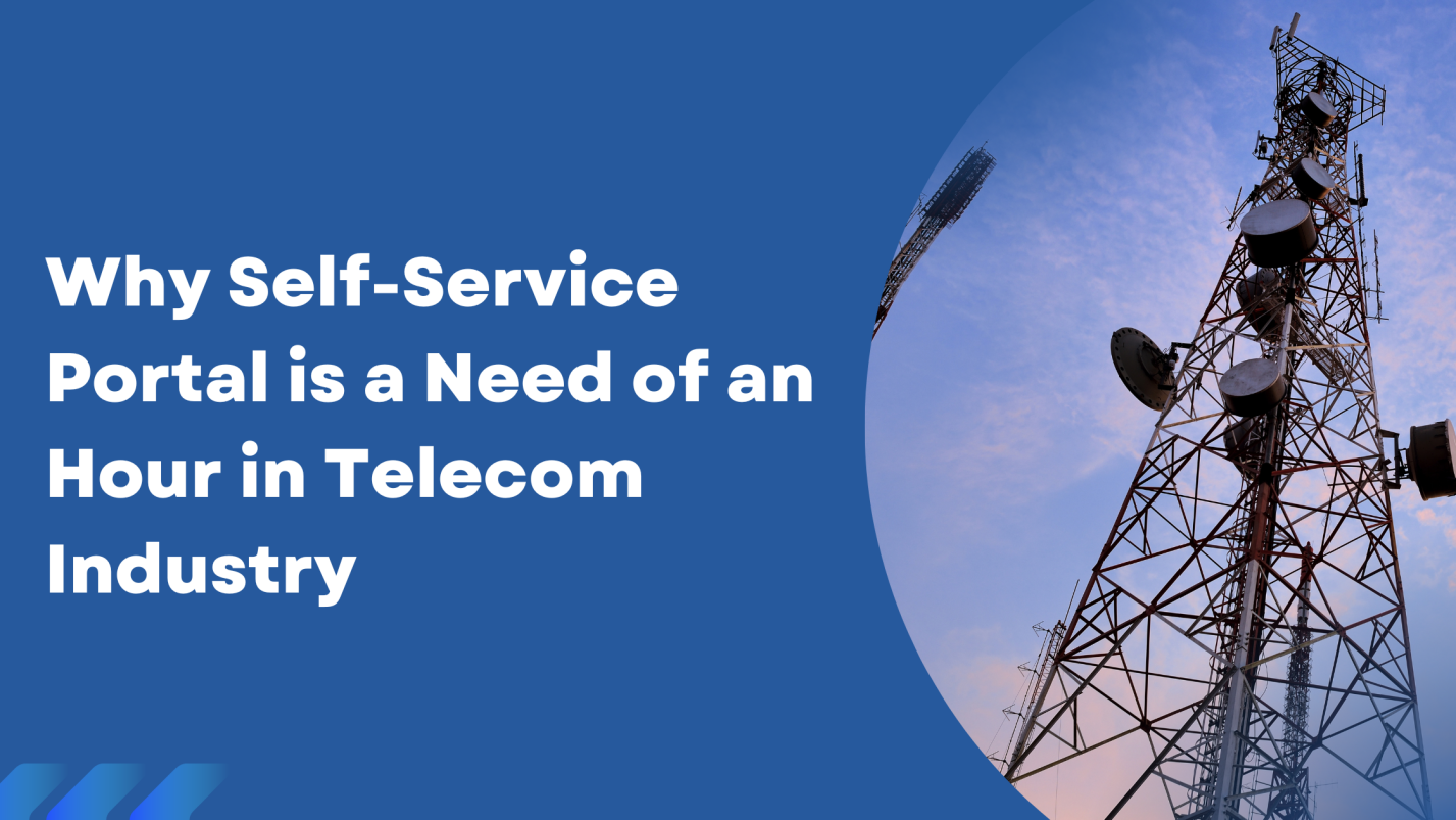 Why Self-Service Portal is a Need of an Hour in Telecom Industry